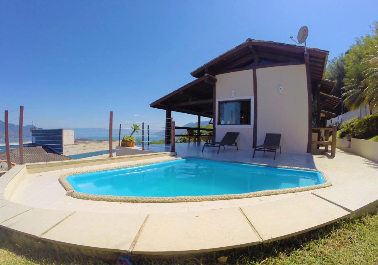 Vista Espetacular, Churrasqueira Gourmet E Piscina Aquecida Ильябела Экстерьер фото
