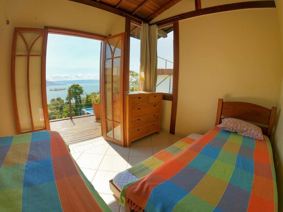 Vista Espetacular, Churrasqueira Gourmet E Piscina Aquecida Ильябела Экстерьер фото