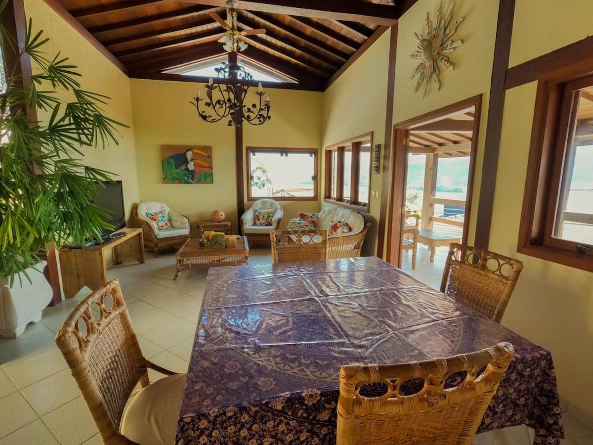 Vista Espetacular, Churrasqueira Gourmet E Piscina Aquecida Ильябела Экстерьер фото